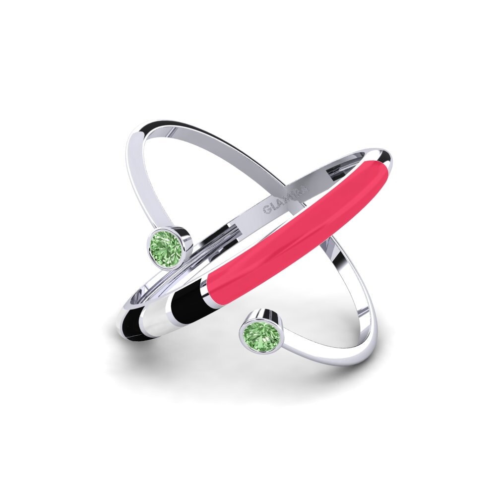 Green Diamond Ring Regnbu