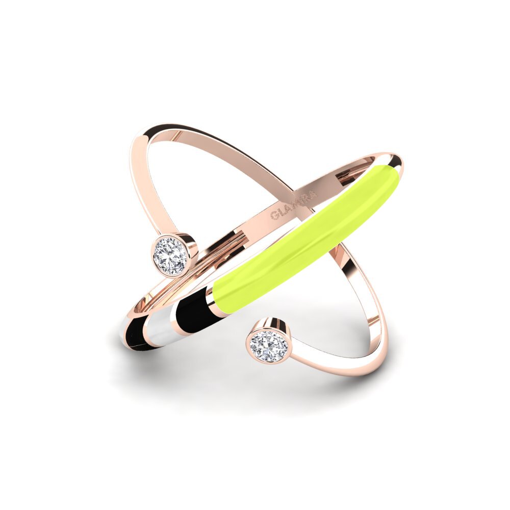 Labor-gezüchteter Diamant Ring Regnbu