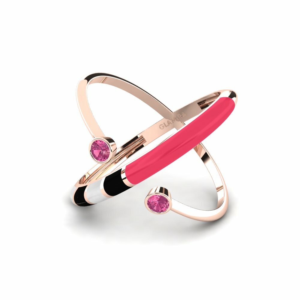 Tourmaline Rose Bague Regnbu