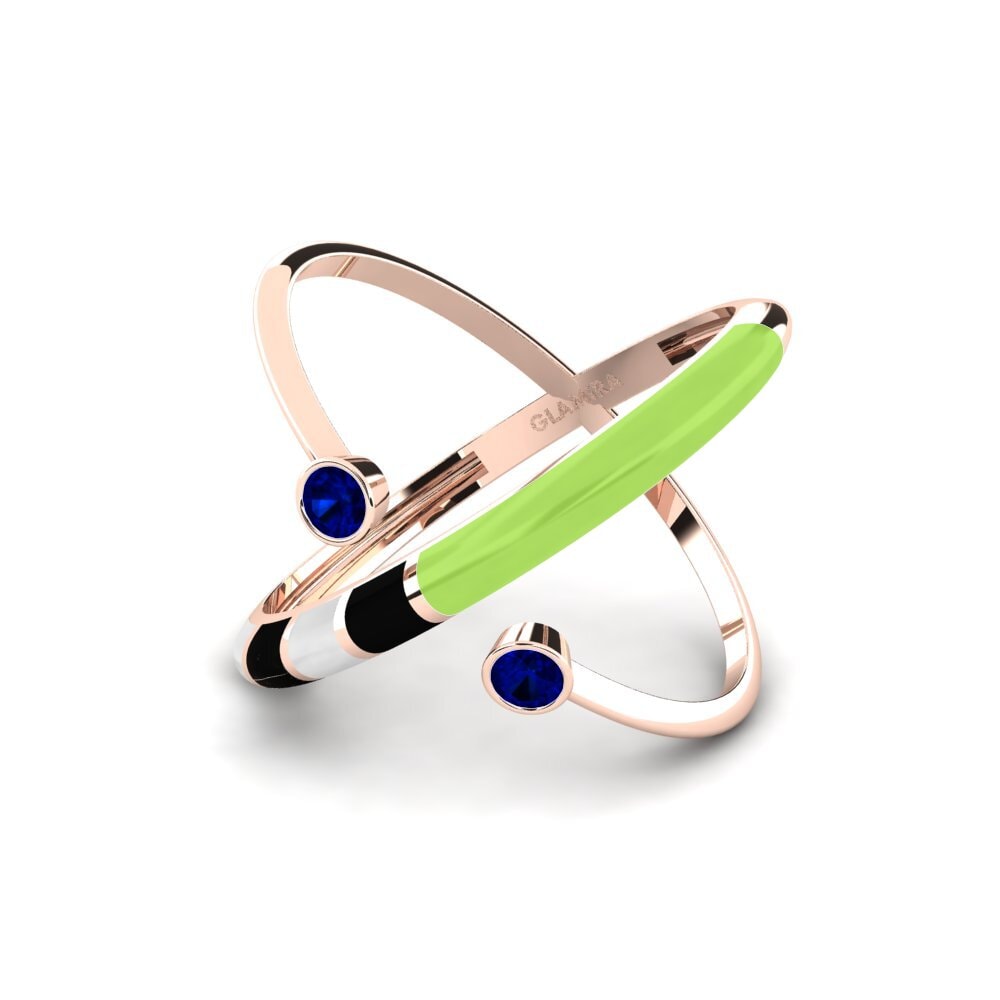 9ct Rose Gold Ring Regnbu