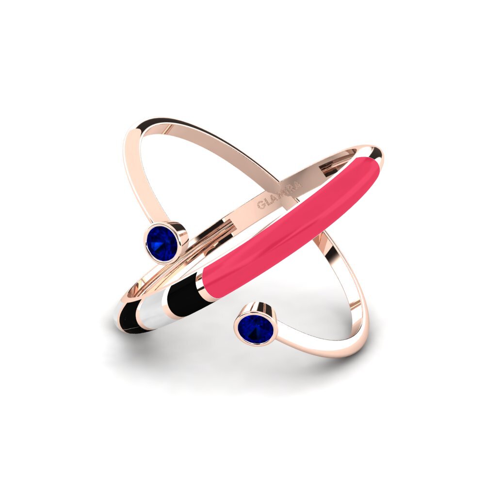 14ct Rose Gold Ring Regnbu