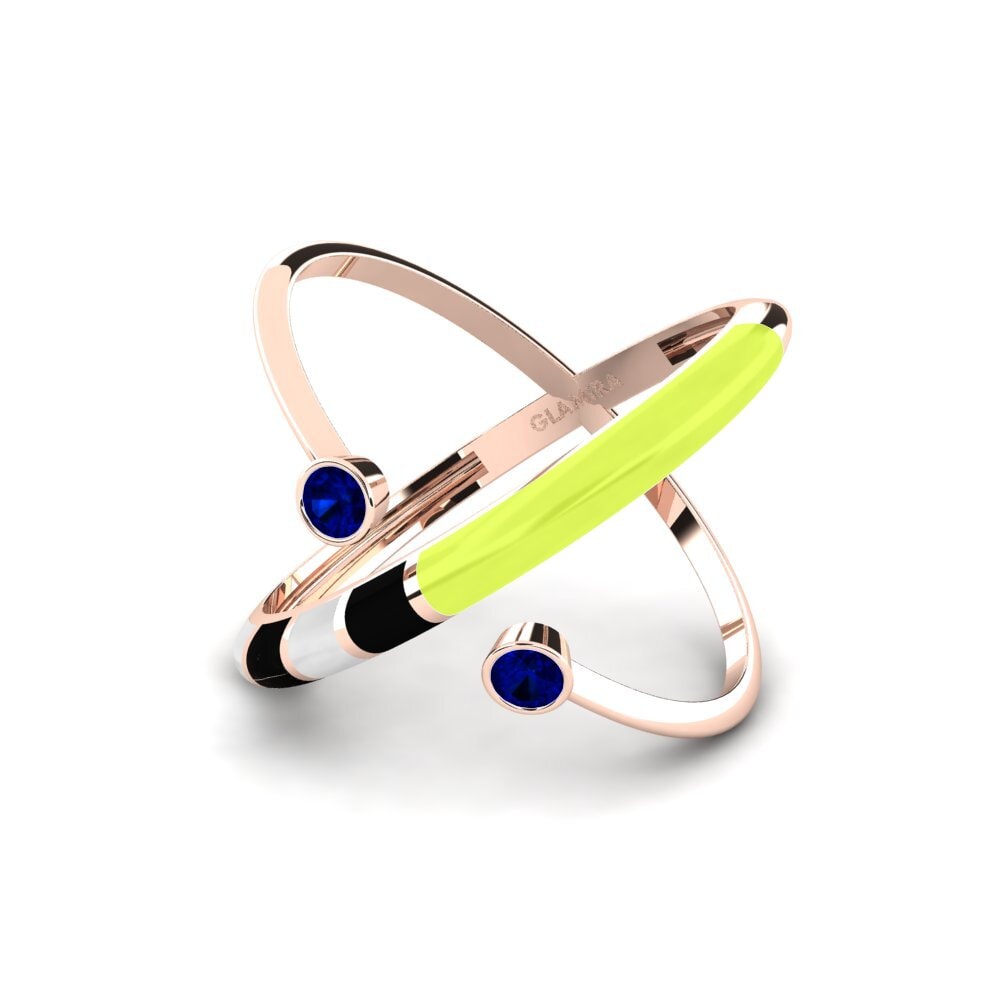9ct Rose Gold Ring Regnbu