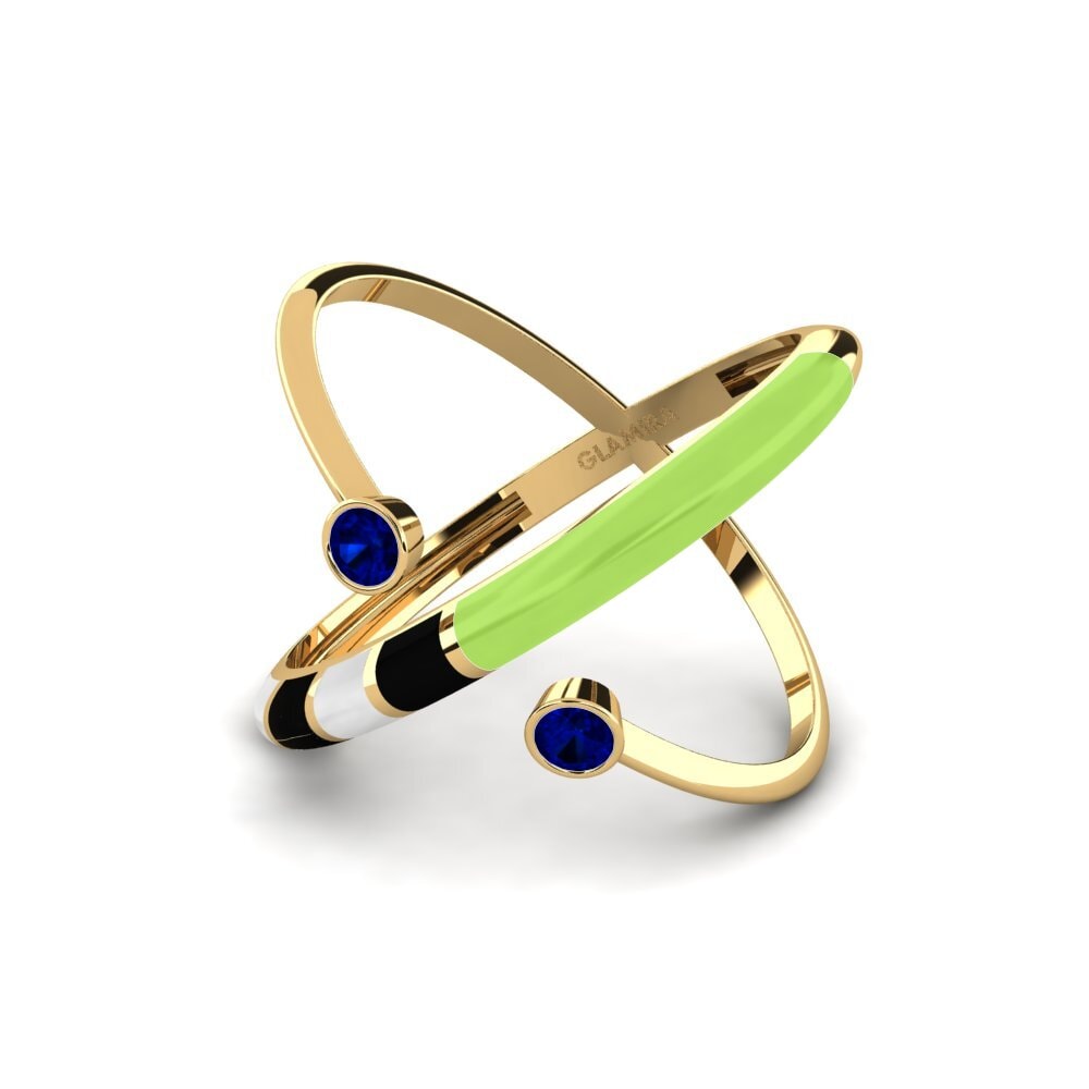 9ct Yellow Gold Ring Regnbu