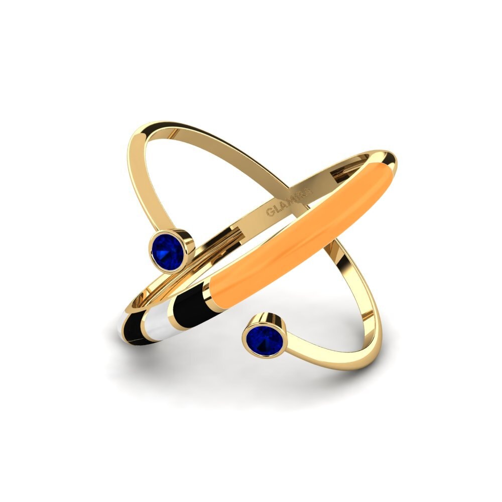 14ct Yellow Gold Ring Regnbu