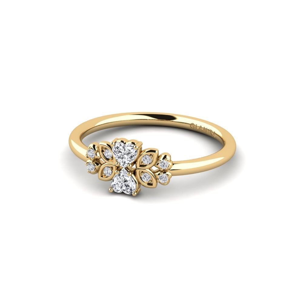 Corazón Diamante Anillo Rekina