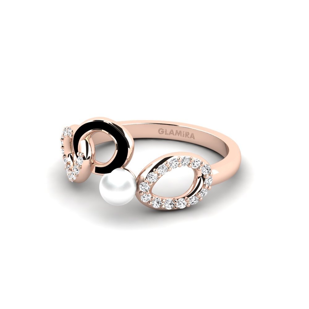 9ct Rose Gold Ring Renmen