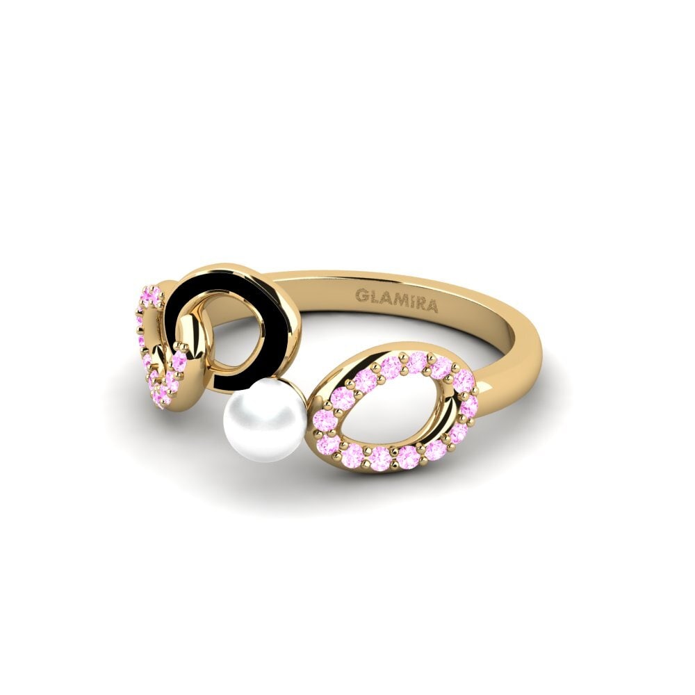 Zafiro Rosado Anillo Renmen