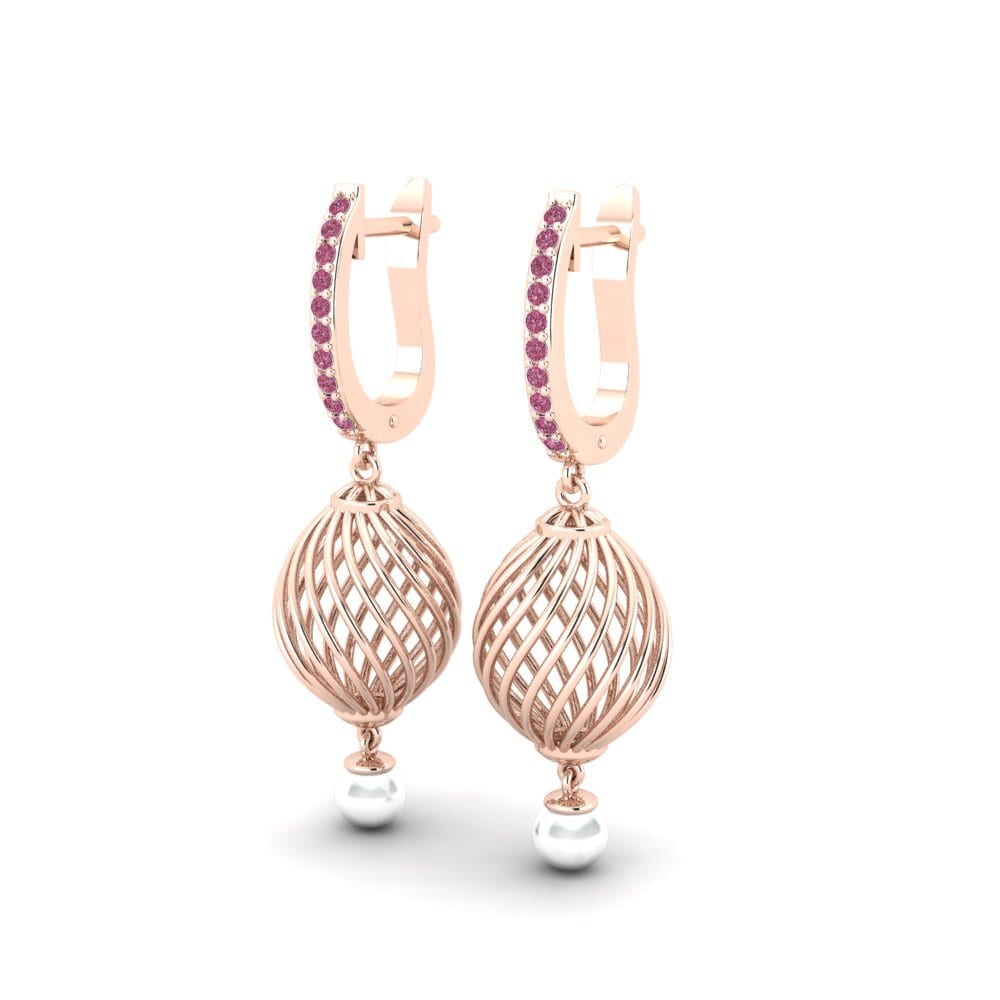 Rhodolite Garnet Women's Earring Retaste