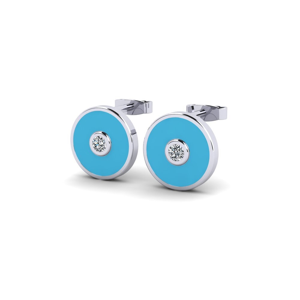 950 Platin Damen ohrring Retupek