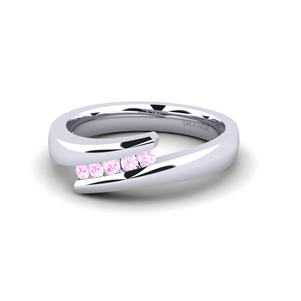 Zafiro Rosado Anillo de compromiso Gorion