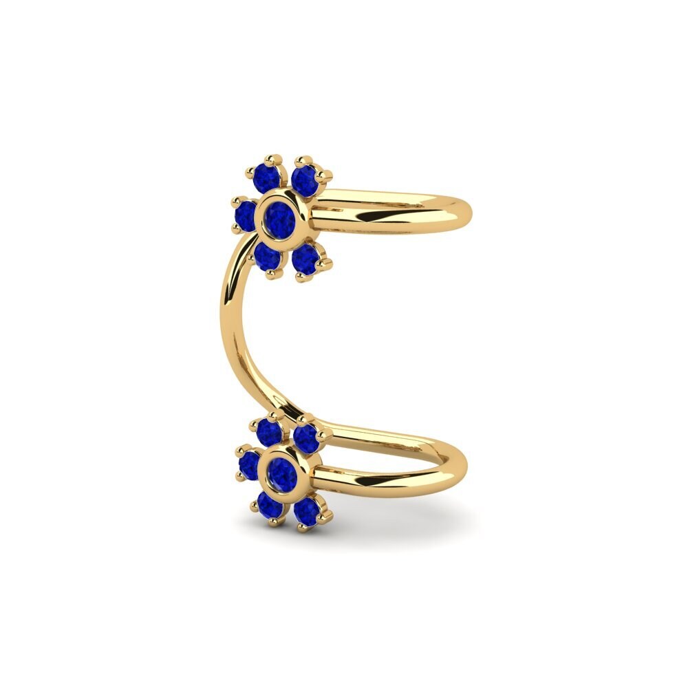 Đá Sapphire Bông tai nữ Rhinehart