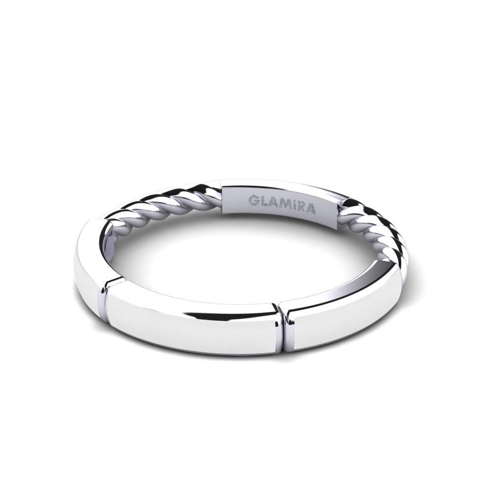 9ct White Gold Ring Rima