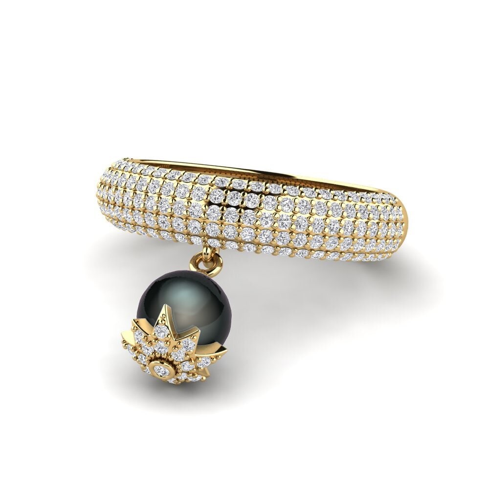 Diamante cultivado en laboratorio Anillo Pearlnova