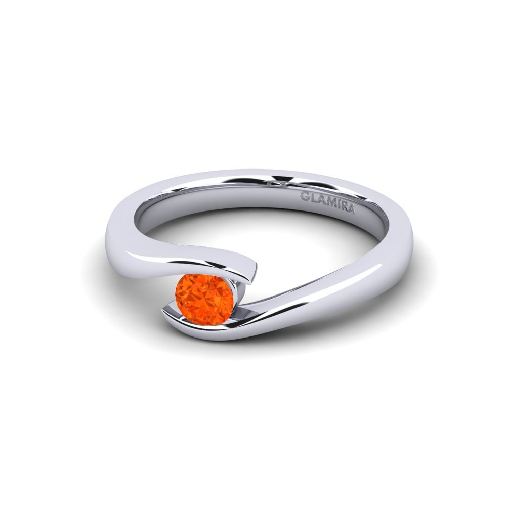 Ópalo Fuego Anillo de compromiso Tonia 0.25 crt