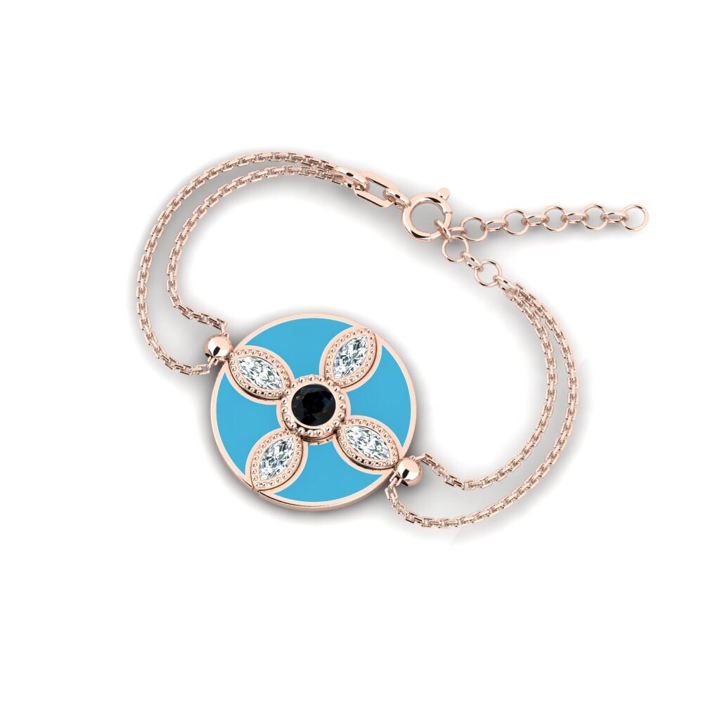 Chain Black Opal Bracelets
