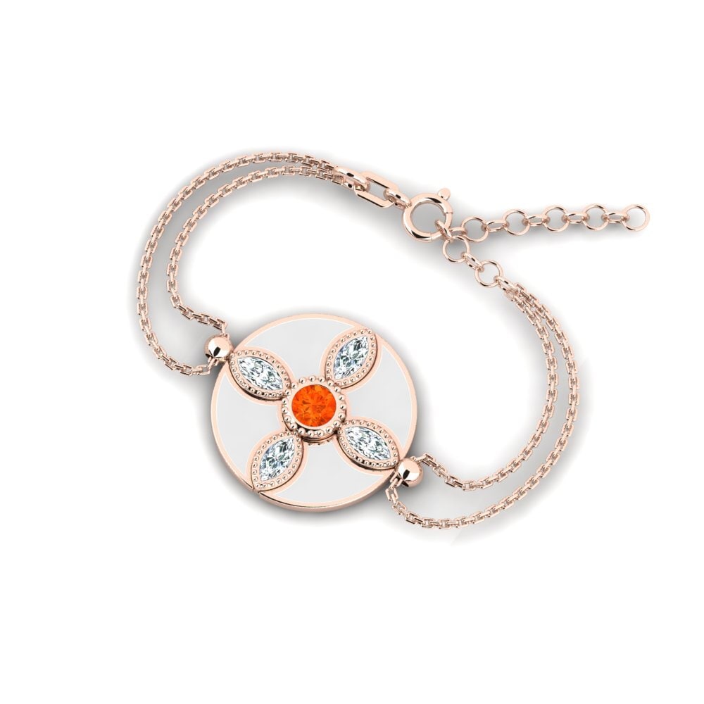 Chain Fire Opal Bracelets