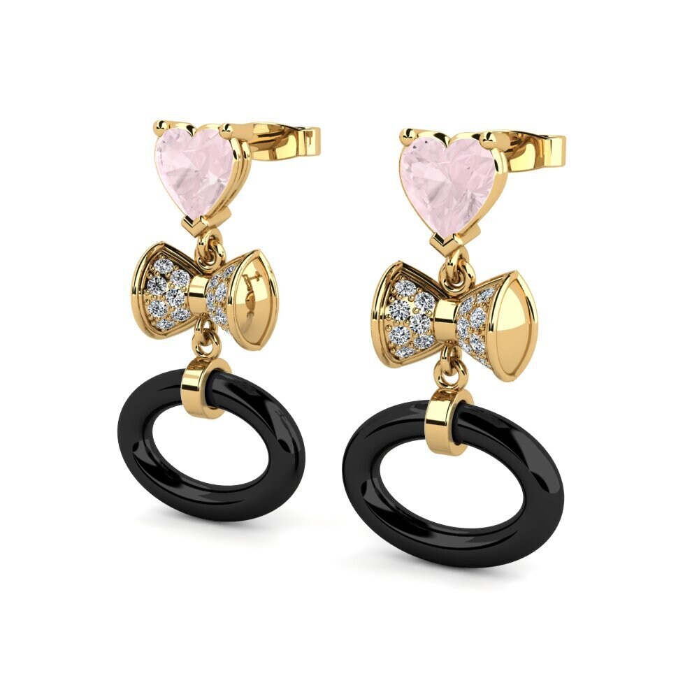 Rose Quartz Women's Earring Ritas
