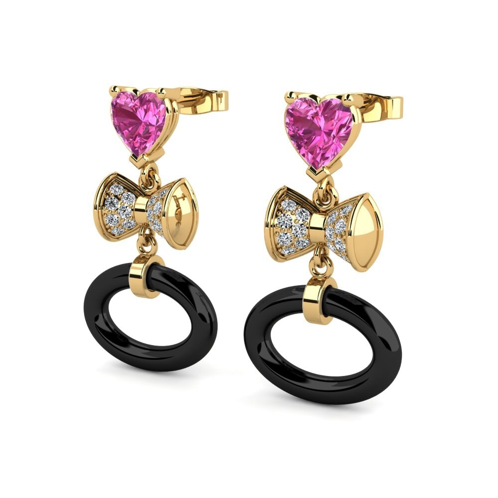 Pink Topaz Women's Earring Ritas