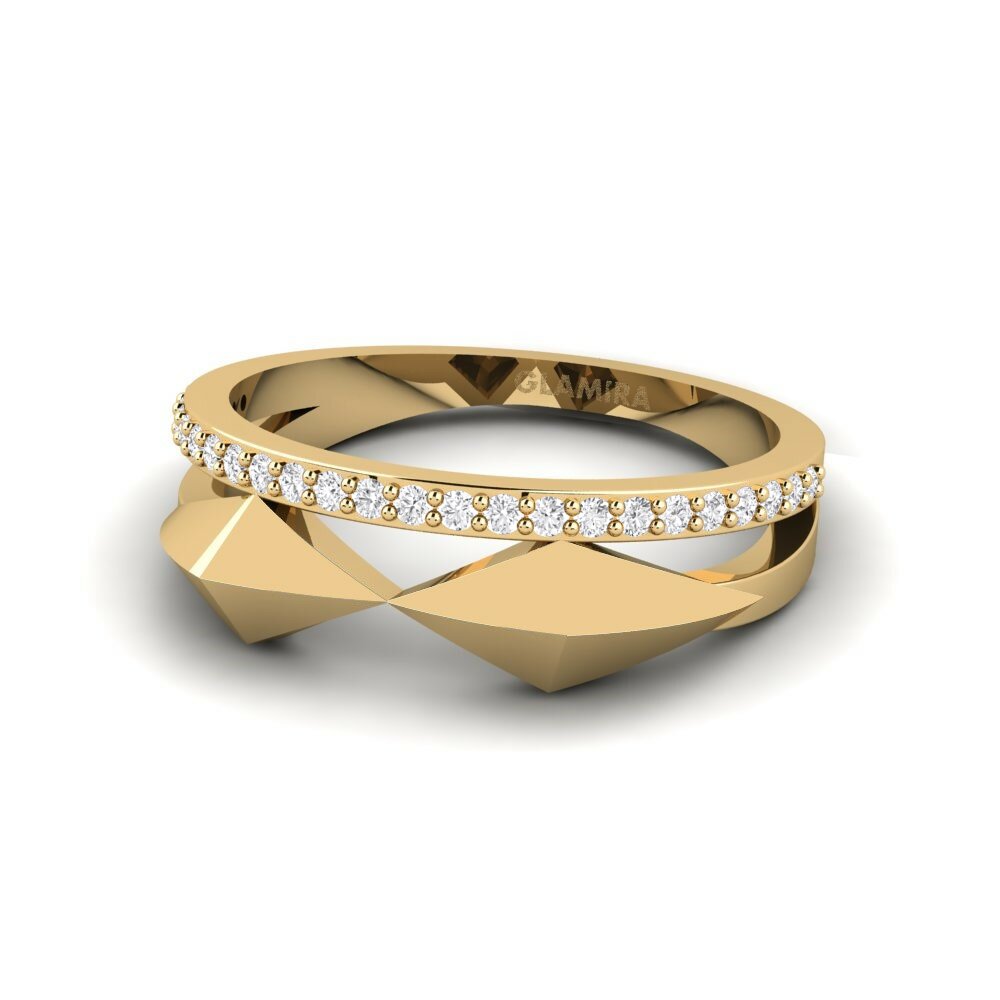 Saphir Blanc Bague Rivera