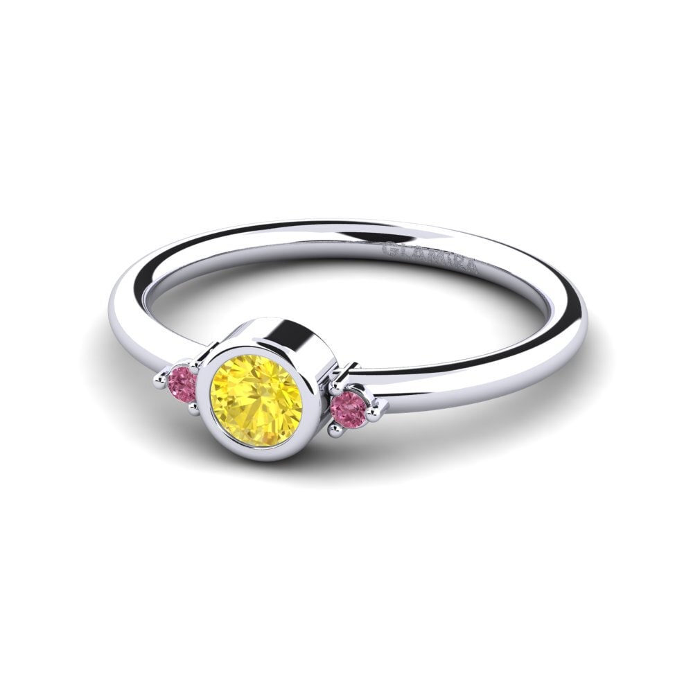 Yellow Sapphire Women's Ring Rixos