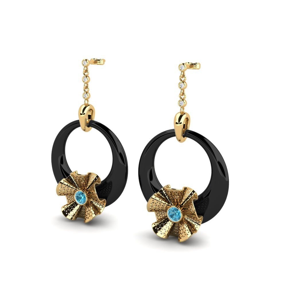 Blue Zircon Women's Earring Rizo