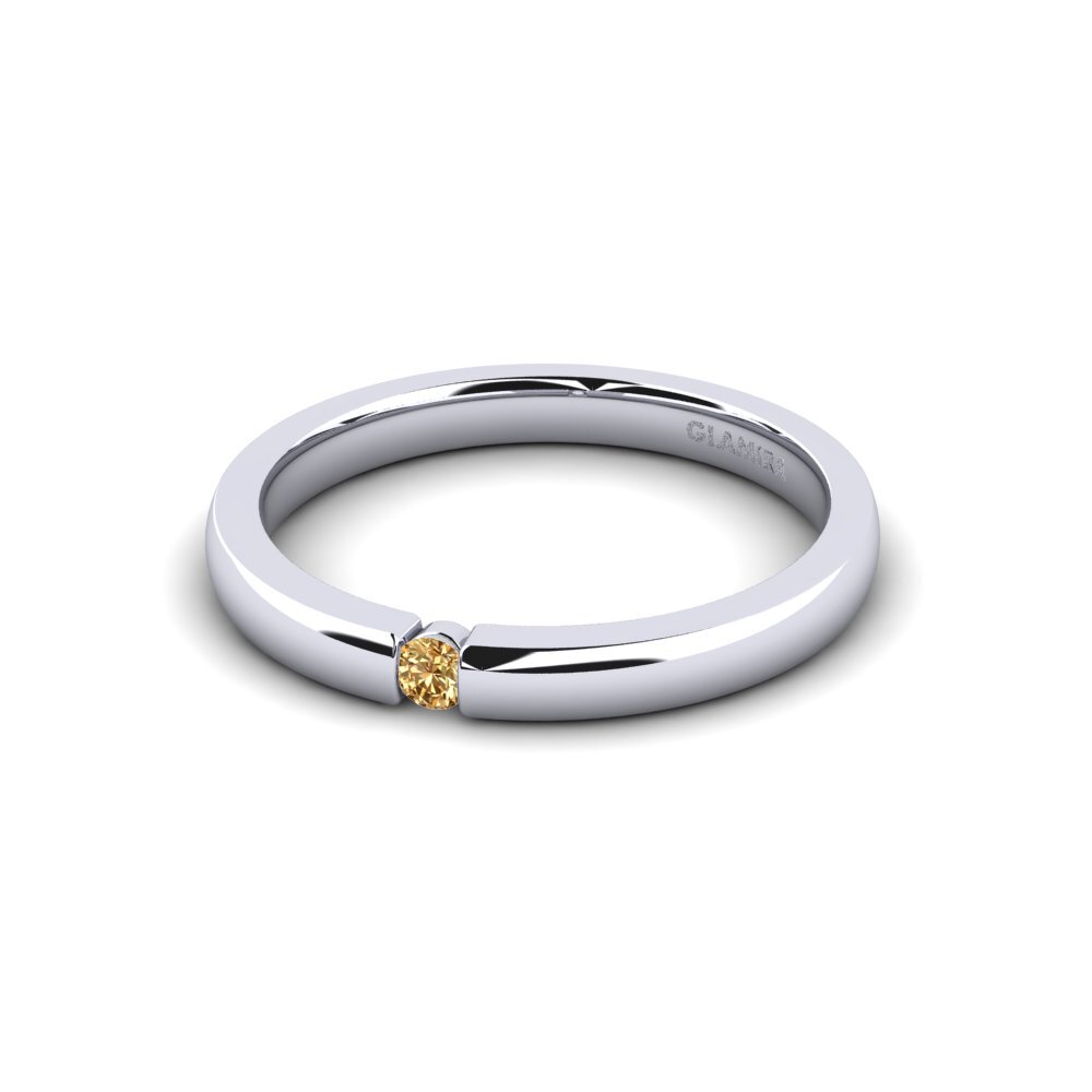 Brown Diamond Engagement Ring Lissy 0.05 crt