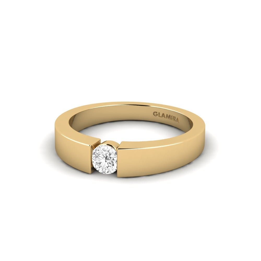 Spanning 14K Geel Goud Ringen