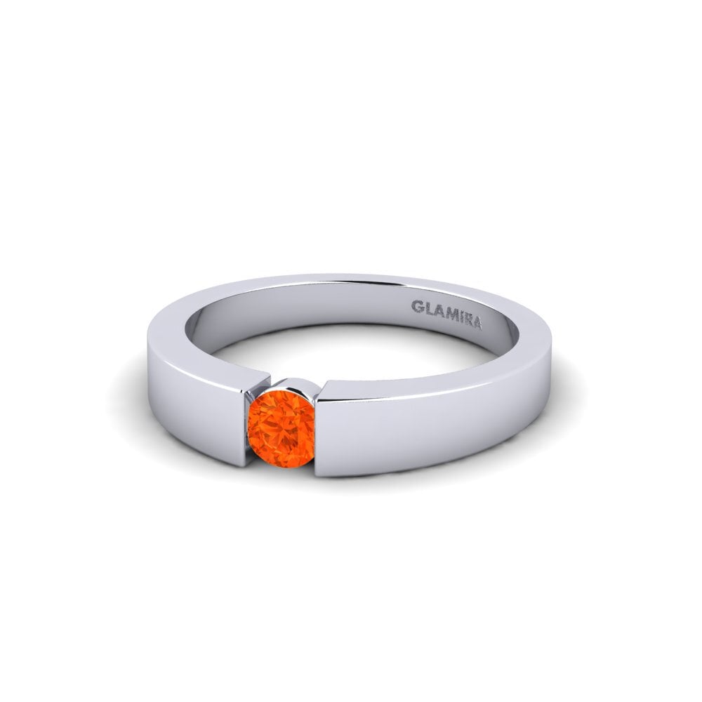 Anillos de compromiso Ópalo Fuego Tensión