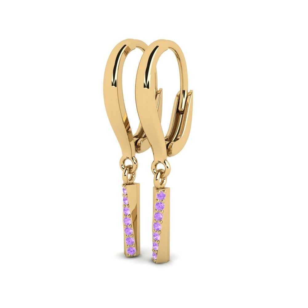 Amethyst Damen ohrring Robah