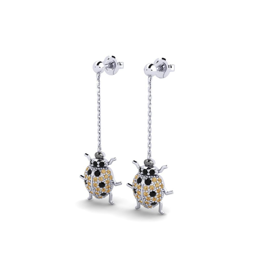 White Silver Women's Earring Rodop