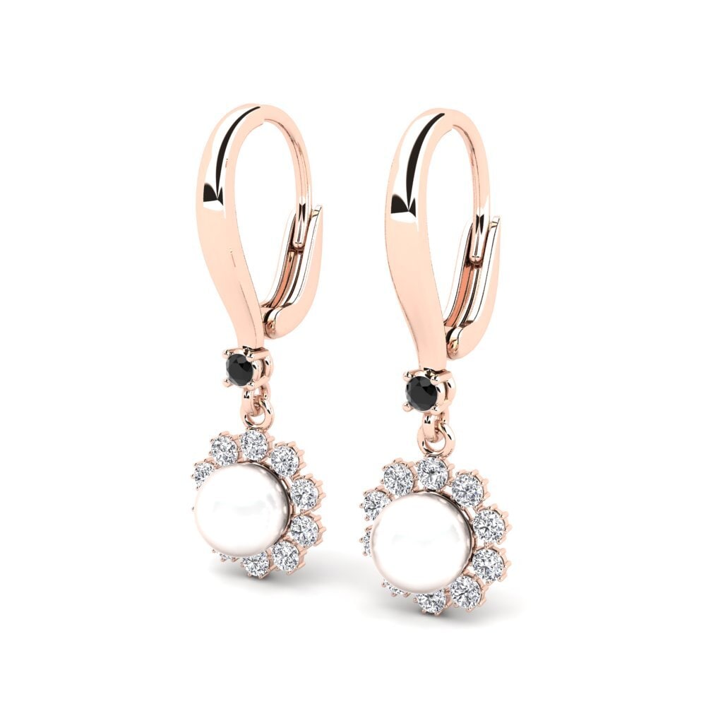 Diamante Negro Pendiente de mujer Rogers