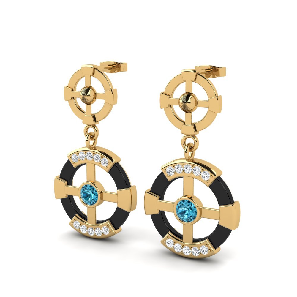 Blue Zircon Women's Earring Rohlfing