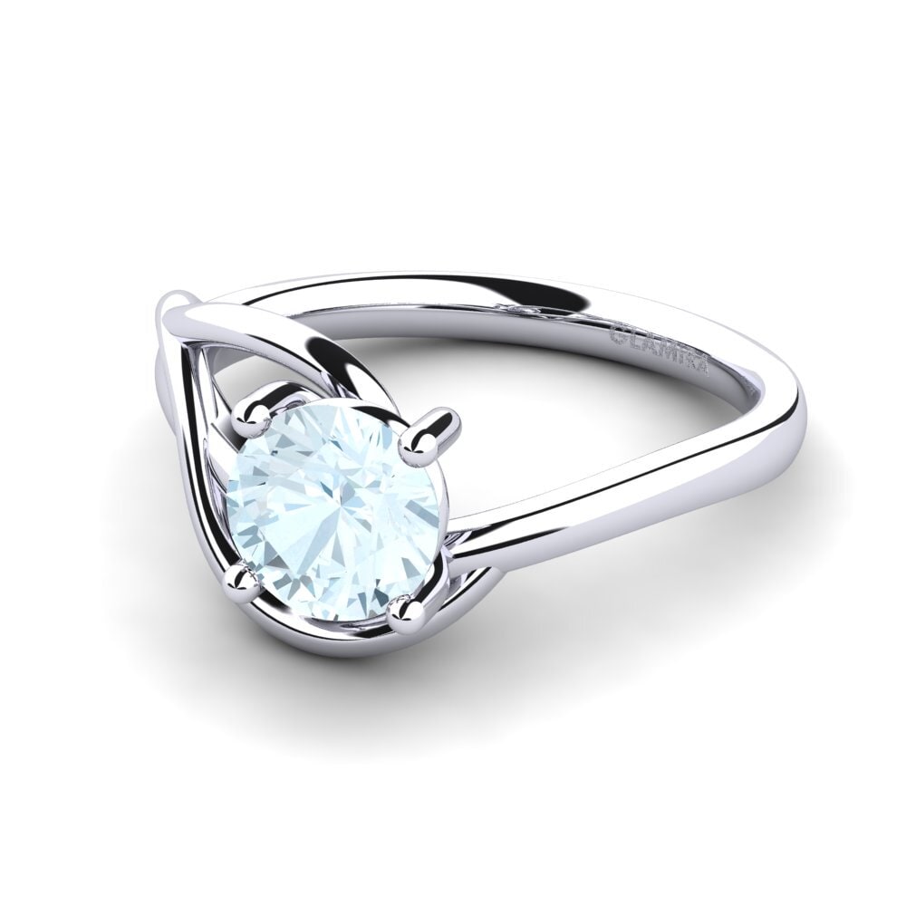 Aquamarine Engagement Ring Roisina