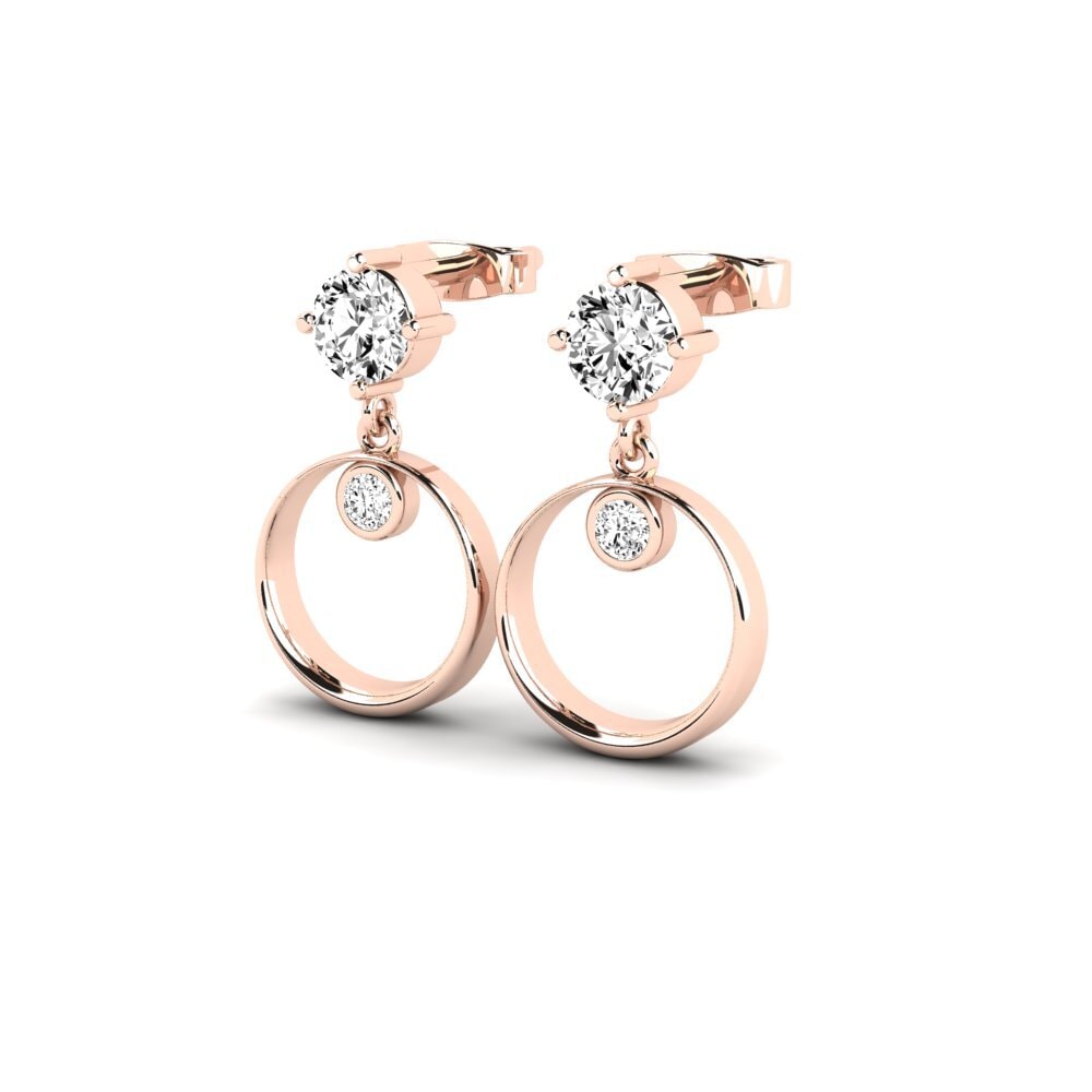 Moissanite Dames Oorbellen Rolie