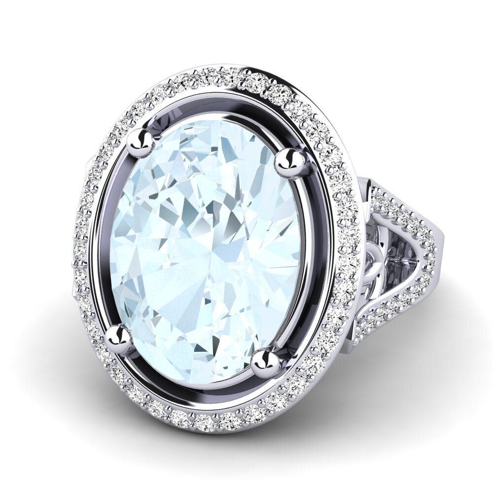 Aquamarine Ring Romaine