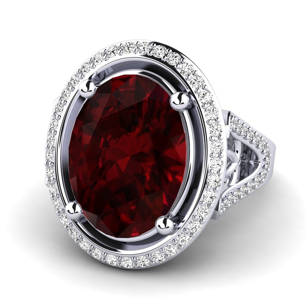 Garnet Ring Romaine