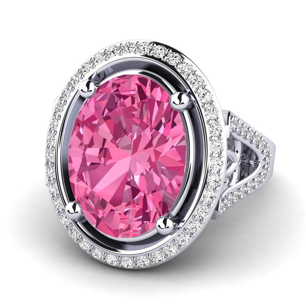 Pink Tourmaline Ring Romaine