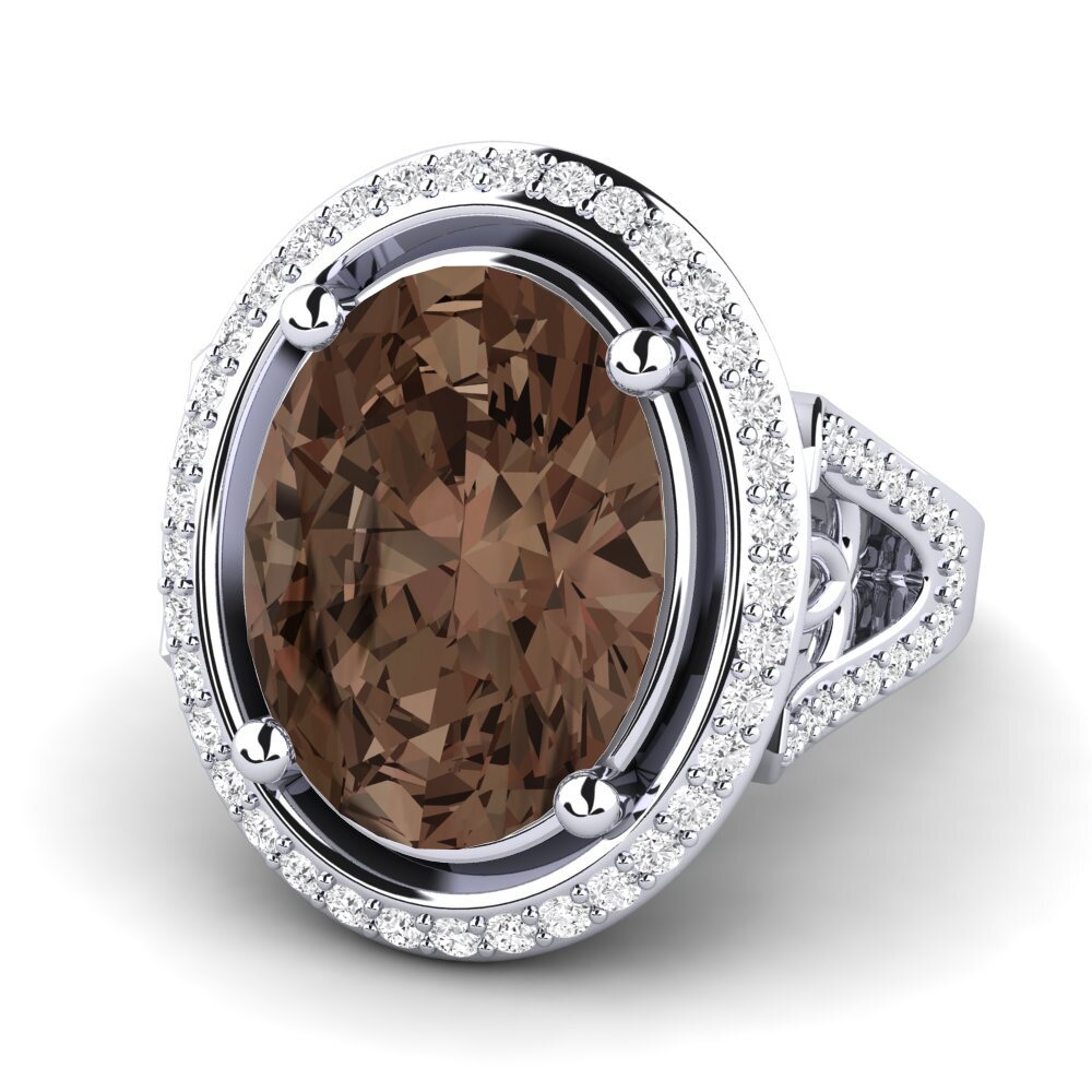 Smoky Quartz Ring Romaine