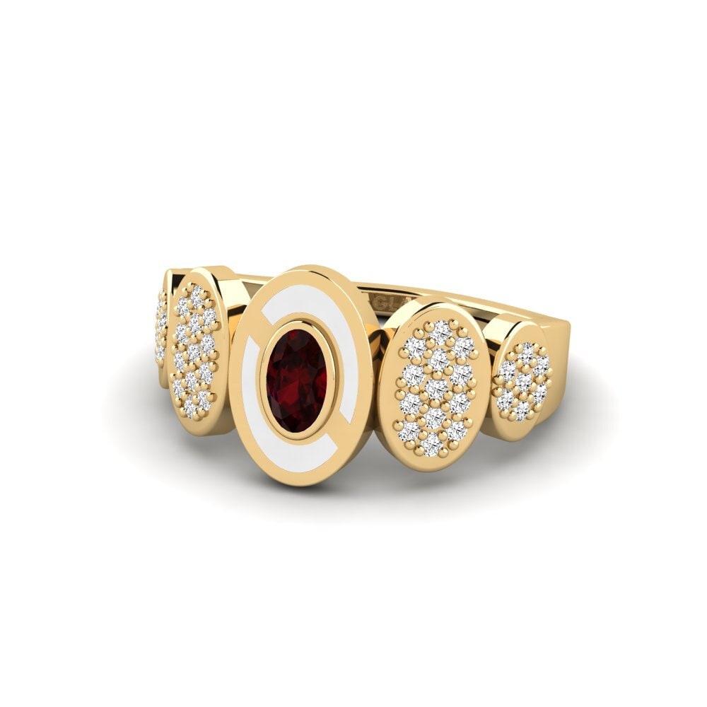 Granate Anillo Romana