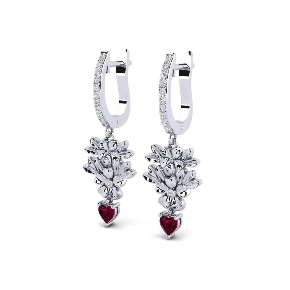 Rhodolite Garnet Women's Earring Romola