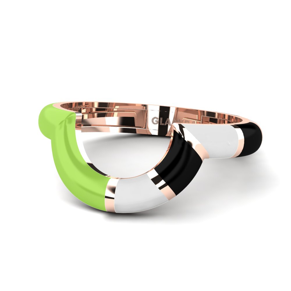 Rotgold 585 Ring Rondek A