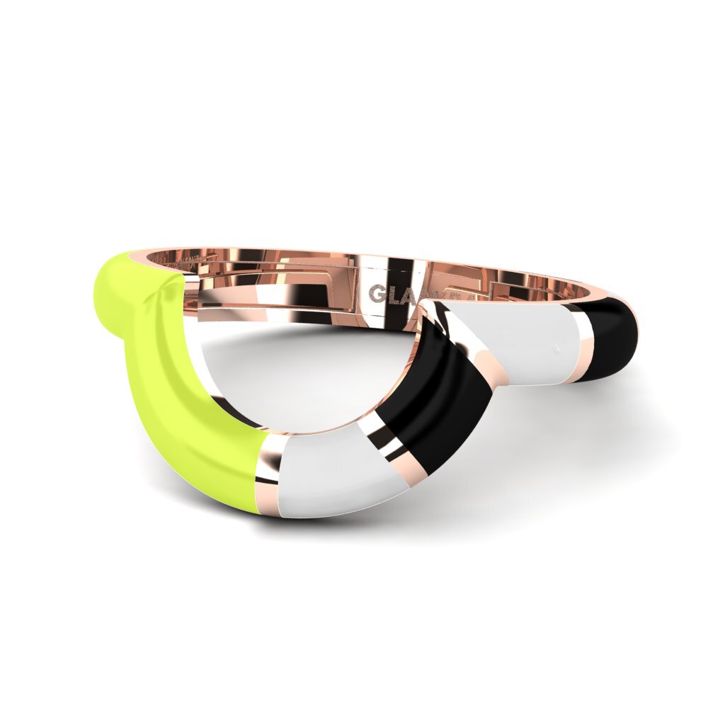 Rotgold 585 Ring Rondek A