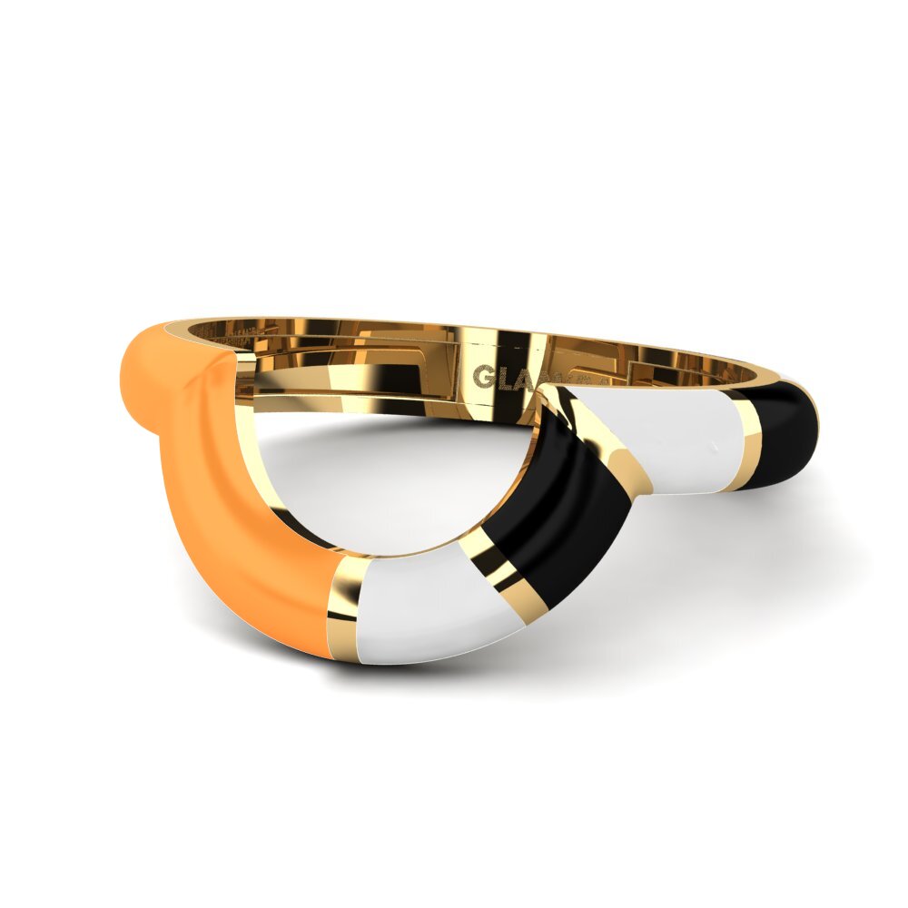 Gelbgold 585 Ring Rondek A