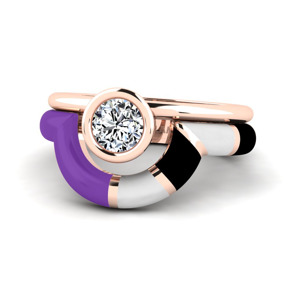 Circonita Anillo Rondek SET