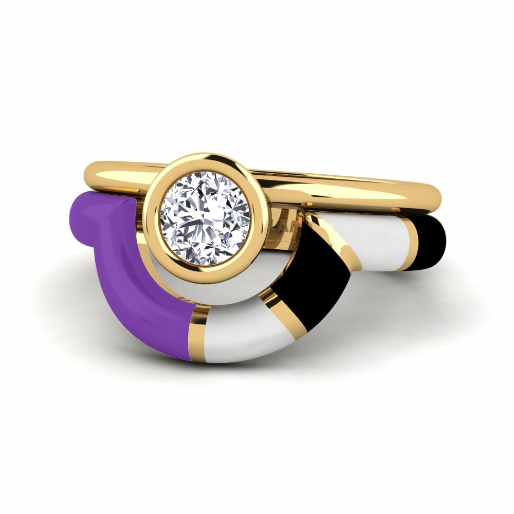 Bagues Diamant De Synthèse Mode