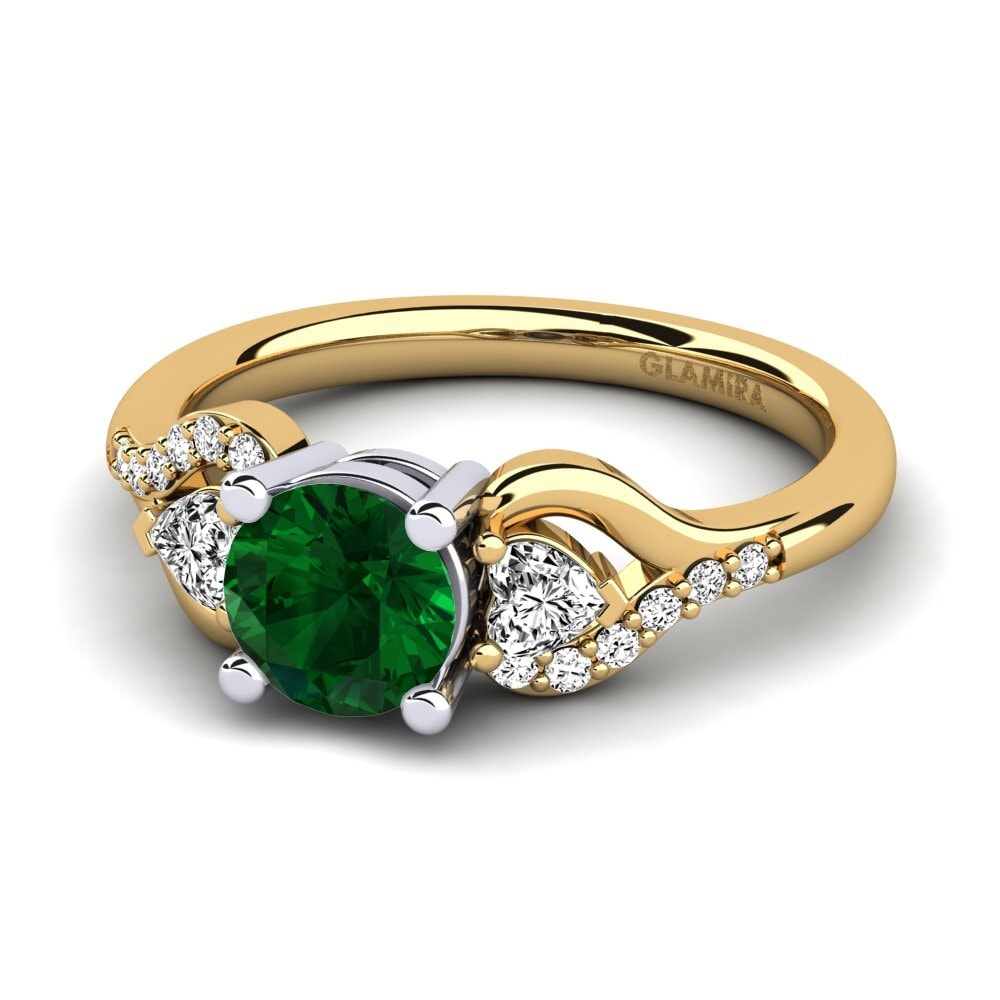 Tsavorite Engagement Ring Roselina 0.8 crt