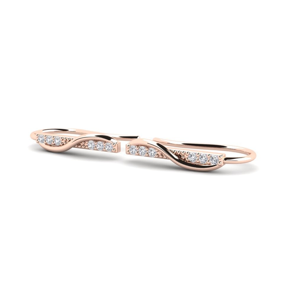 14k Rose Gold Women's Earring Roshanee