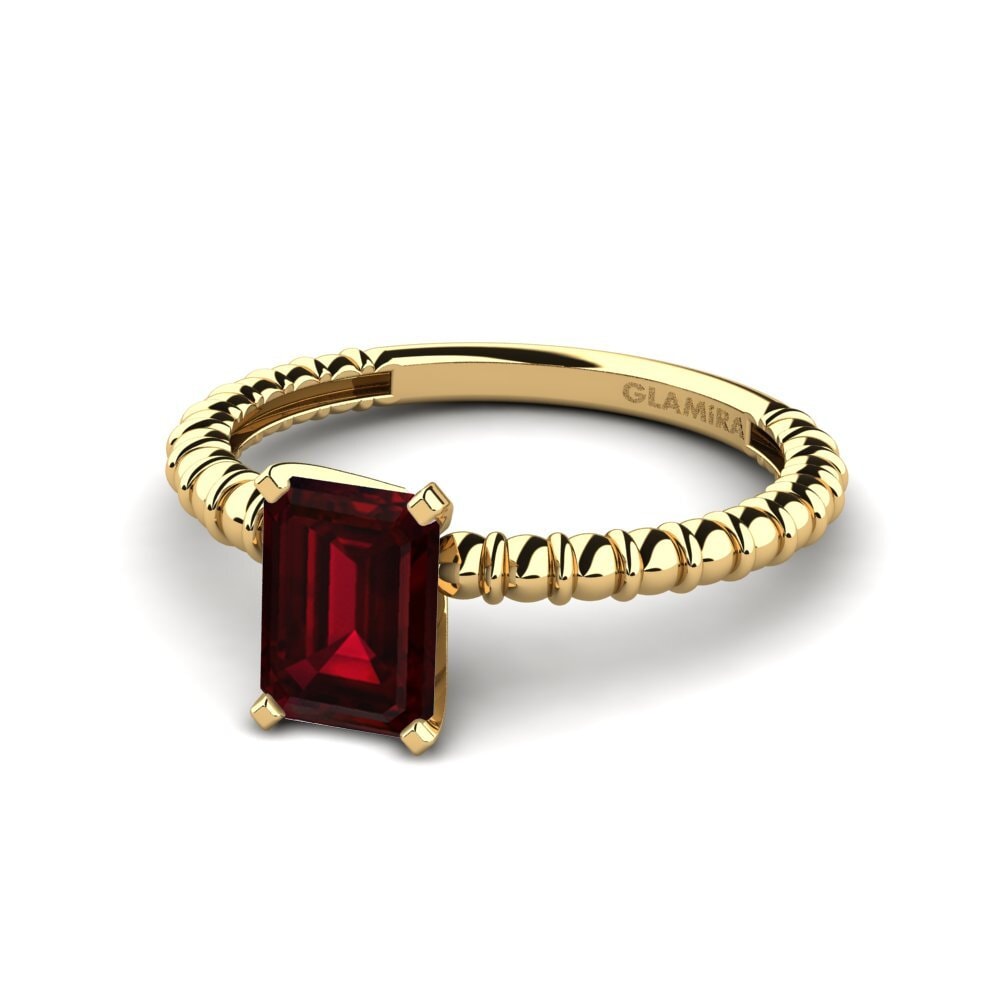 Granate Anillo de compromiso Rowen