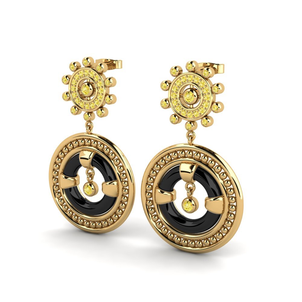 Yellow Sapphire Women's Earring Roxann