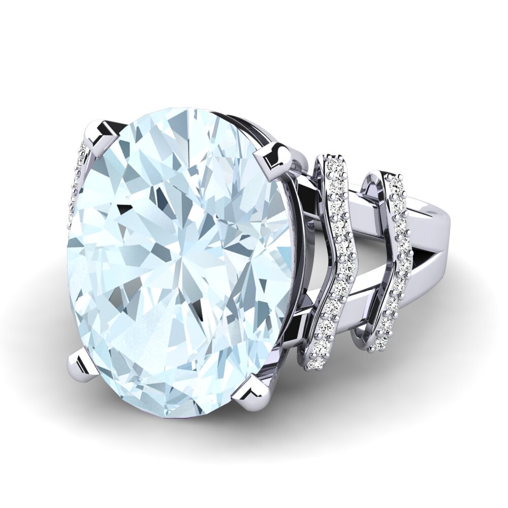 Aquamarine Ring Rubi